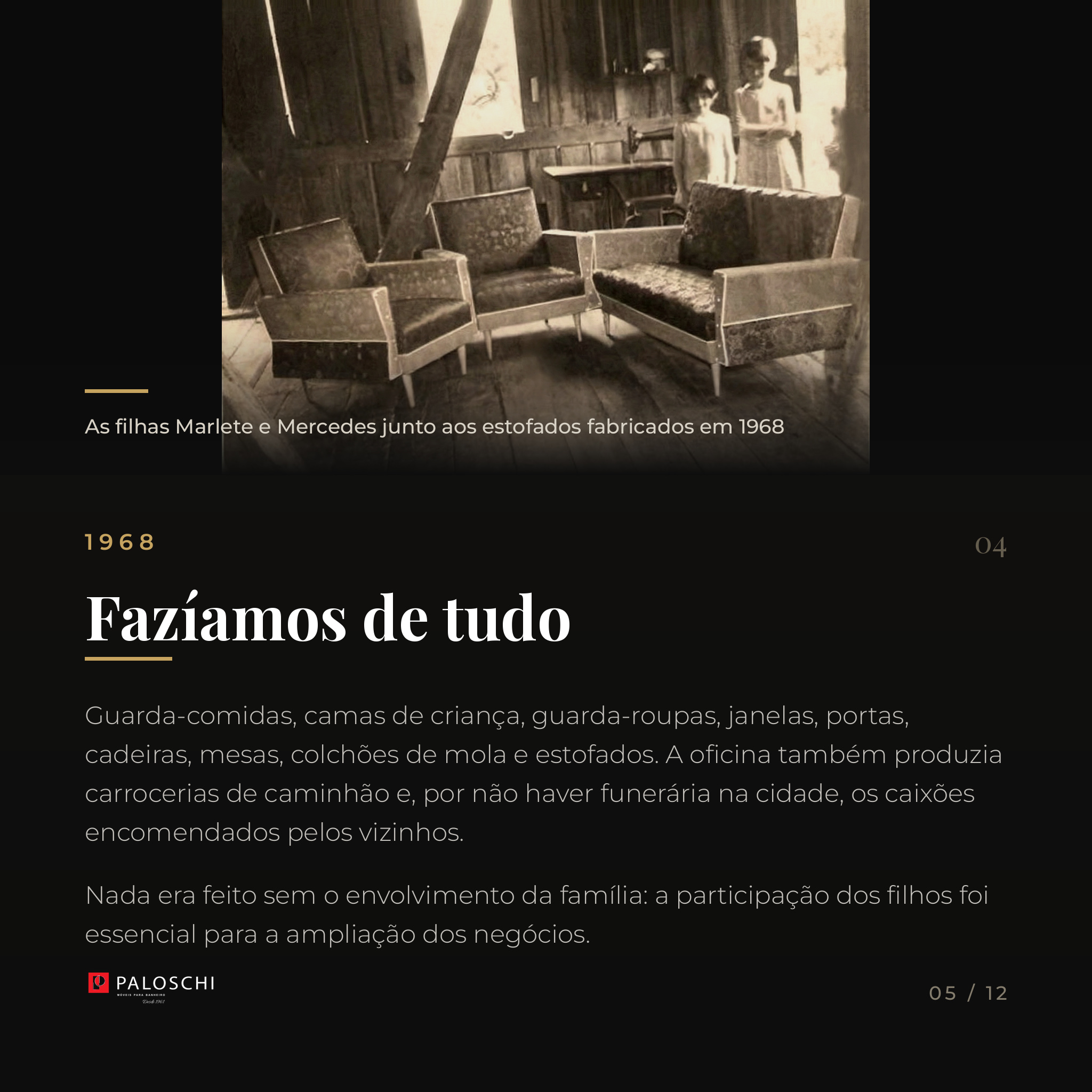 1968 — Fazíamos de tudo: Uma oficina presente na vida da comunidade
